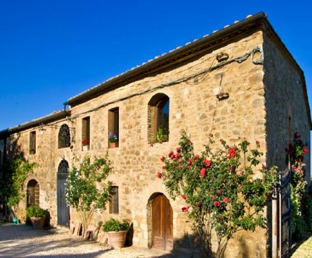 Ferienbauernhof Borgo Villa A Tolli - Montalcino