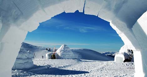 Un igloo nel Friuli?