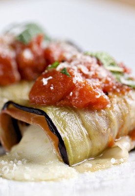 Involtini di spaghetti e melanzane