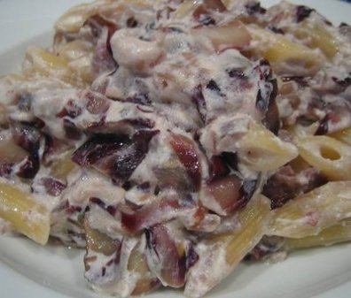 Pasta Radicchio e Salsiccia