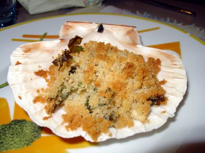 Capesante gratinate