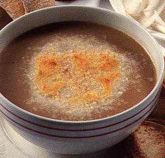 Zuppa di patate e cipolle