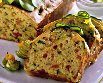 Cake di Zucchine e Speck