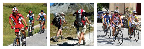 Pedalando nella valle degli orsi