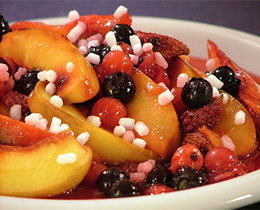 Macedonia estiva glassata