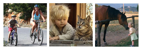 In agriturismo con i bambini