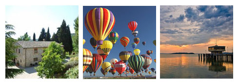 In mongolfiera in Umbria