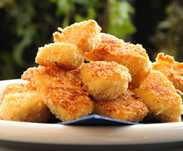 Bocconcini di pollo al forno