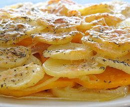 Tortino di zucca e patate