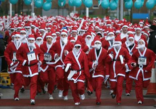 Corsa dei Babbo Natale