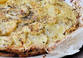Tortino di patate alle erbe