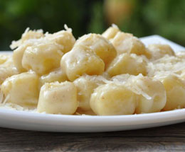 Gnocchi al taleggio