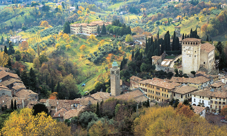 Asolo, terra di arte e vigneti