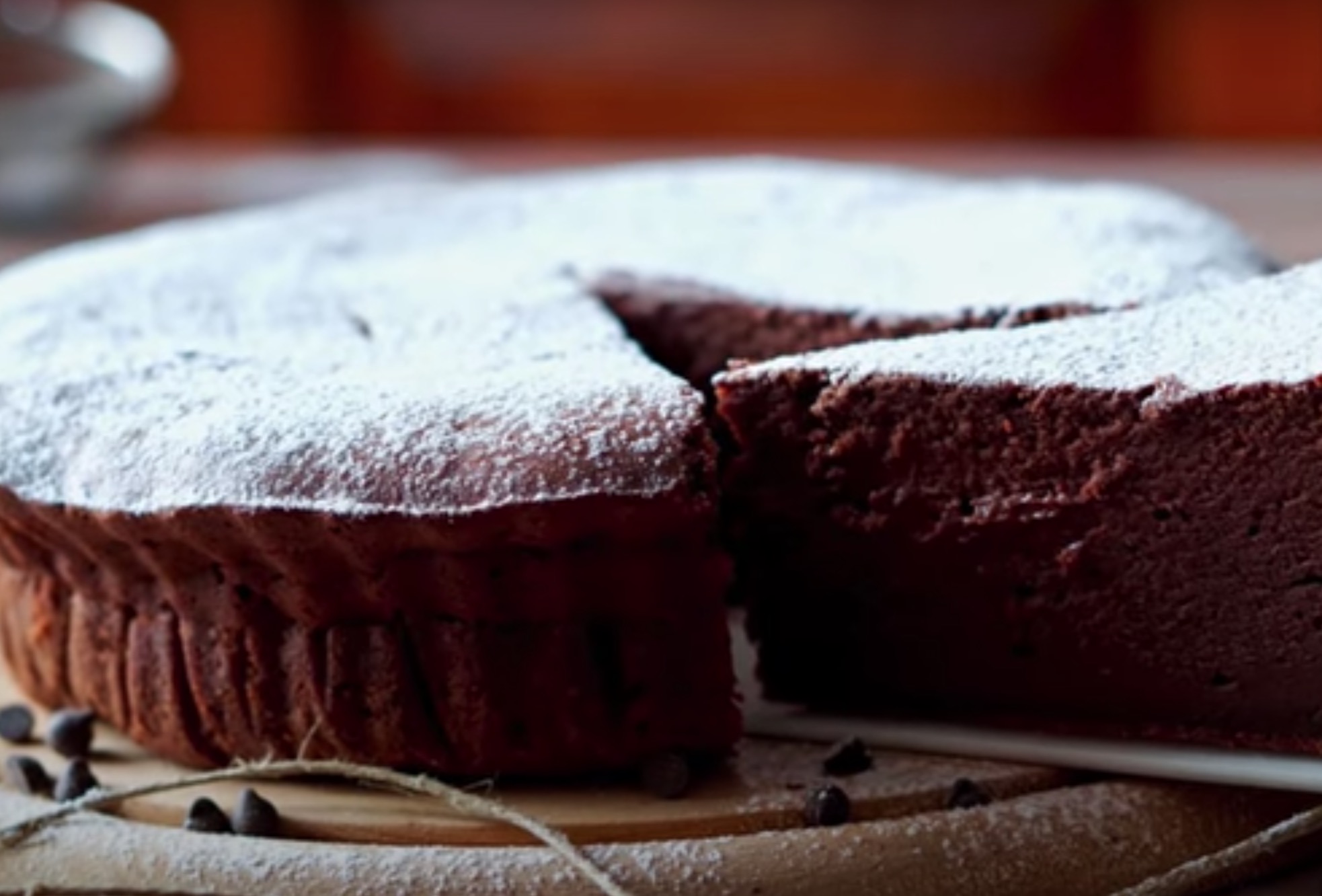 Torta allo yogurt e cioccolato