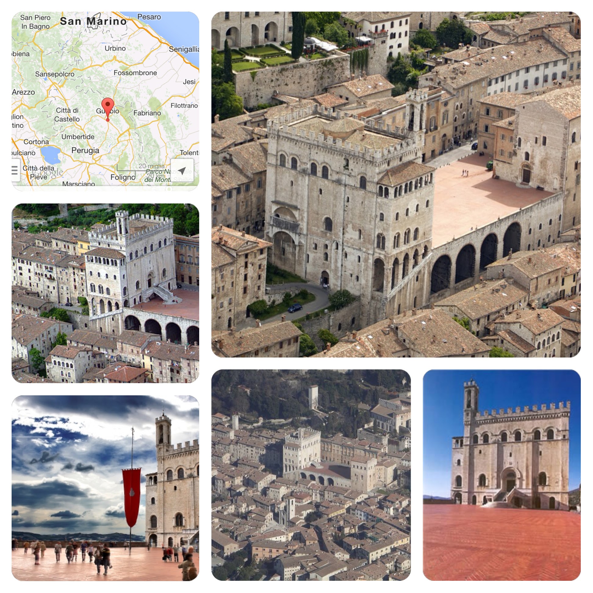 Il  Palazzo dei Consoli di Gubbio