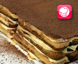 Regional food specialty: "Tiramisu" – Veneto