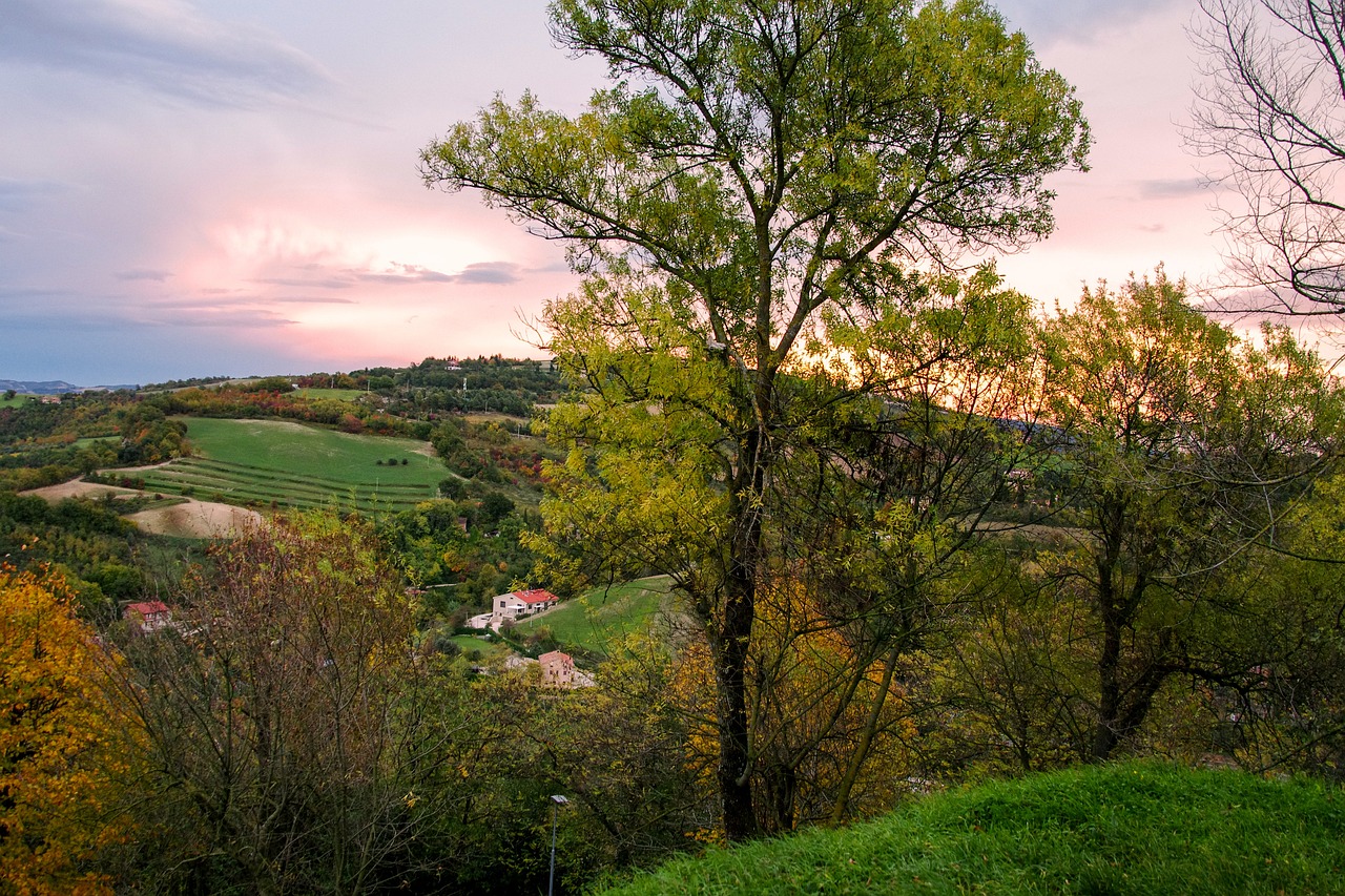 Itinerary from Pesaro to San Benedetto del Tronto