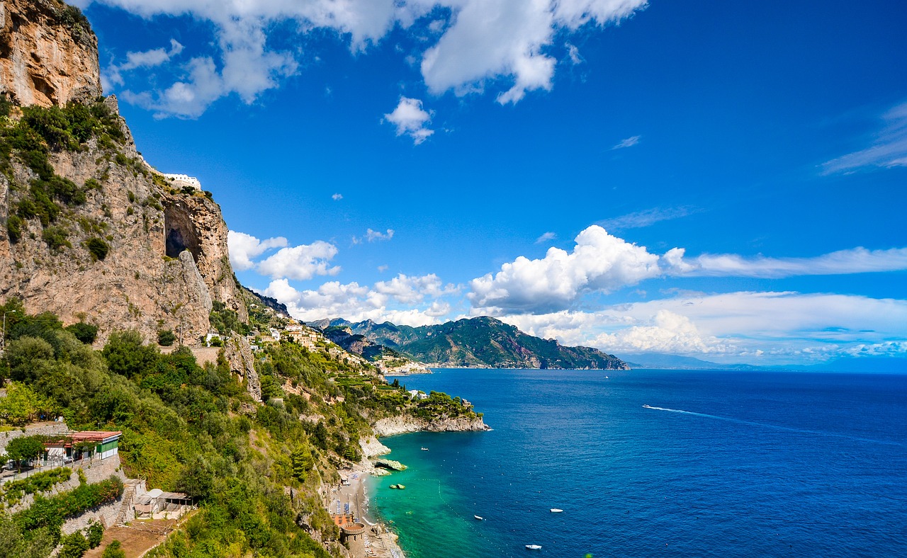 Farm houses in the Amalfi Coast