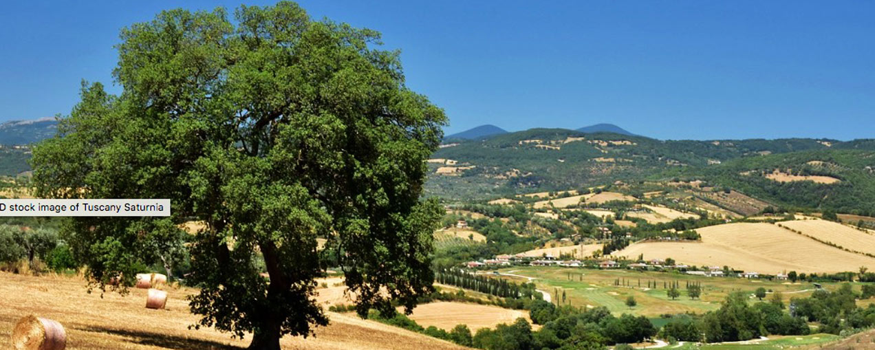 Landschaften der Maremma zwischen Meer, Hügeln und mittelalterlichen Dörfern