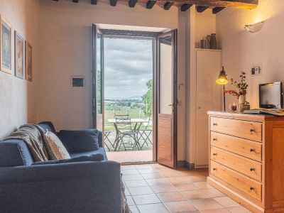 1 room apartments in farmhouse whit pool