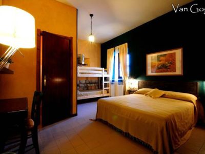 camere a tema con nomi di pittori