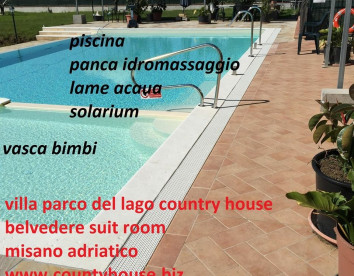 villa parco del lago misano