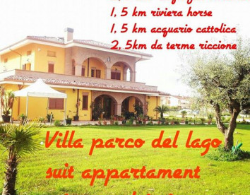 villa parco del lago misano