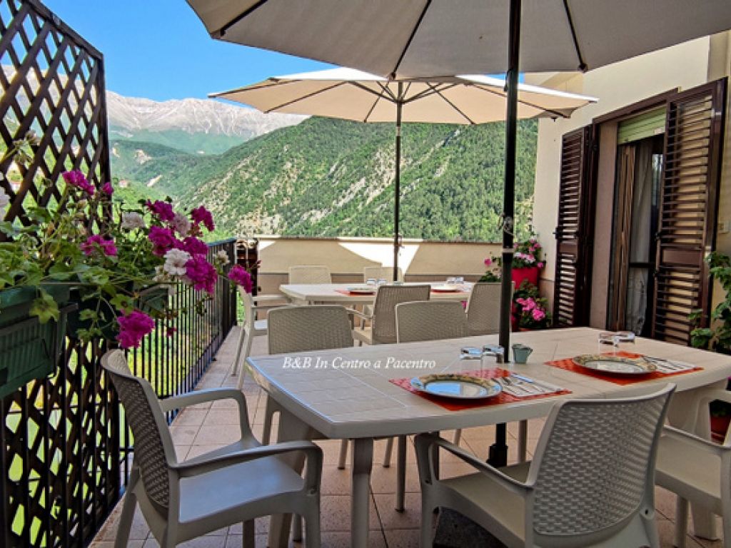 B&B In Centro a Pacentro foto terrazza 8