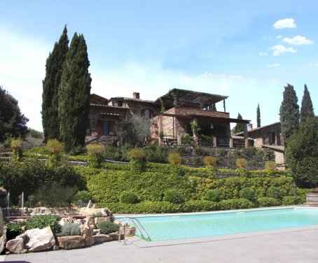 Countryside Holiday House Il Piaggione Di Serravalle - Castellina In Chianti