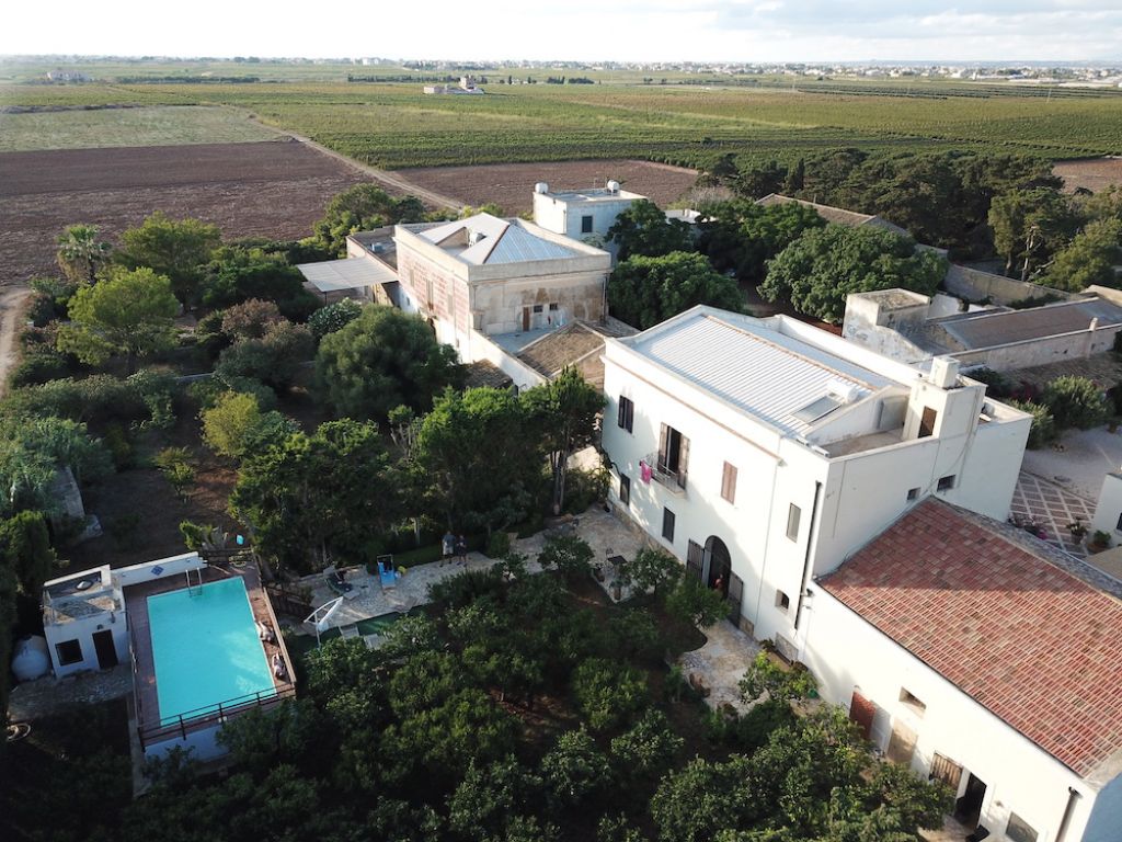 Baglio Spanò -  Antiche Dimore Di Sicilia foto vista_aerea 31