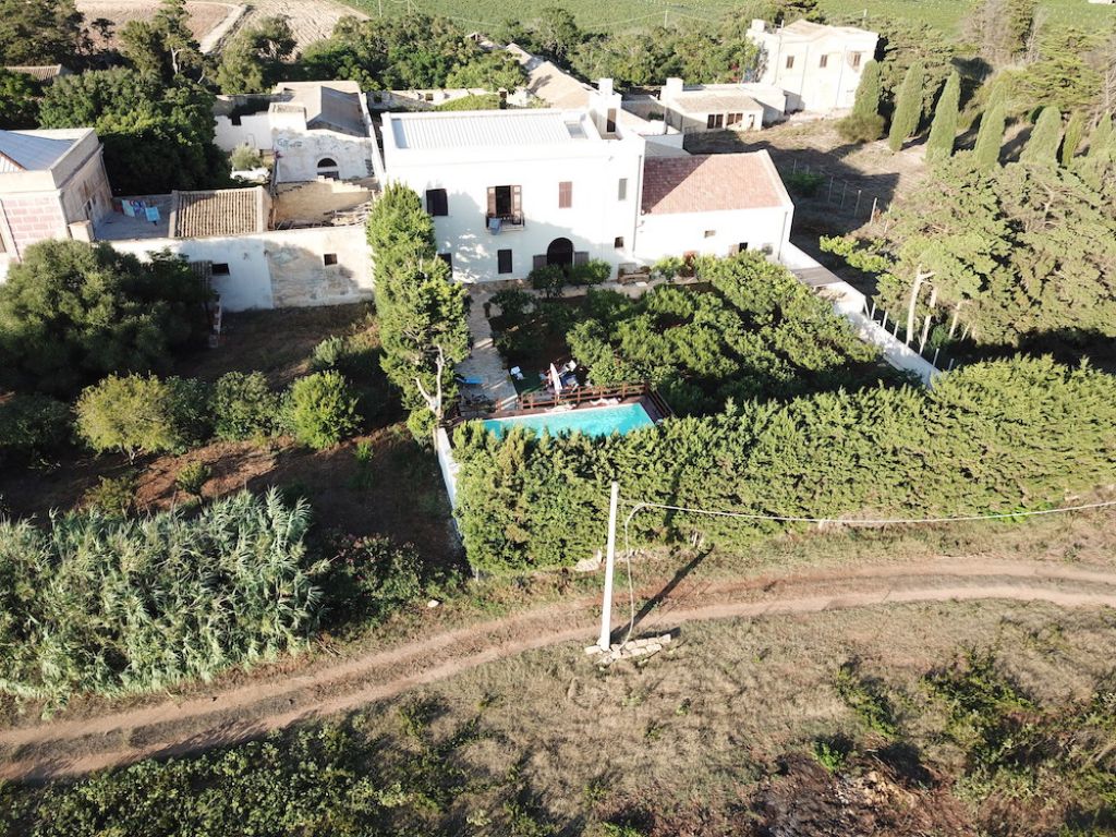 Baglio Spanò -  Antiche Dimore Di Sicilia foto vista_aerea 21