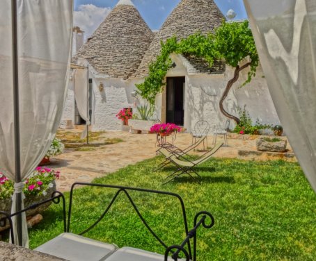 Land Ferienhaus Masseria Rosa Relais In Trulli - Alberobello